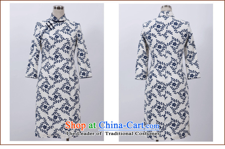 The Butterfly Lovers autumn 2015 new for women improved stylish cheongsam dress daily Sau San cotton linen dresses 47011 figure XXL picture, prices, brand platters! The elections are supplied in the national character of distribution, so action, buy now enjoy more preferential! As soon as possible.