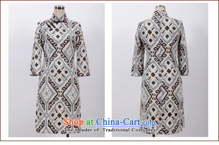 The Butterfly Lovers autumn 2015 new for women cotton linen dresses skirt retro style Sau San improved cheongsam dress 47013 figure XXL picture, prices, brand platters! The elections are supplied in the national character of distribution, so action, buy now enjoy more preferential! As soon as possible.