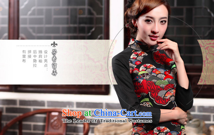 The Butterfly Lovers autumn 2015 new for women of ethnic retro style cheongsam dress daily improved Sau San qipao 47018 figure XL Photo, prices, brand platters! The elections are supplied in the national character of distribution, so action, buy now enjoy more preferential! As soon as possible.