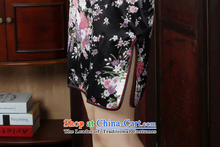 C.o.d. floral Tang Dynasty, the new summer women's Mock-neck Chinese cheongsam dress qipao improvement - 1 White M picture, prices, brand platters! The elections are supplied in the national character of distribution, so action, buy now enjoy more preferential! As soon as possible.