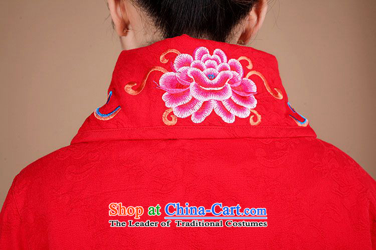 The 2014 autumn-jae on large relaxd embroidered with a straight collar cotton Tang blouses Fgr-a165 rose red M picture, prices, brand platters! The elections are supplied in the national character of distribution, so action, buy now enjoy more preferential! As soon as possible.