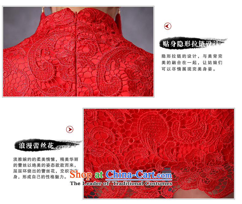 At the beginning of Castores Magi bows services 2015 new stylish bridal dresses lace improved stylish short of Sau San wedding dress red S picture, prices, brand platters! The elections are supplied in the national character of distribution, so action, buy now enjoy more preferential! As soon as possible.