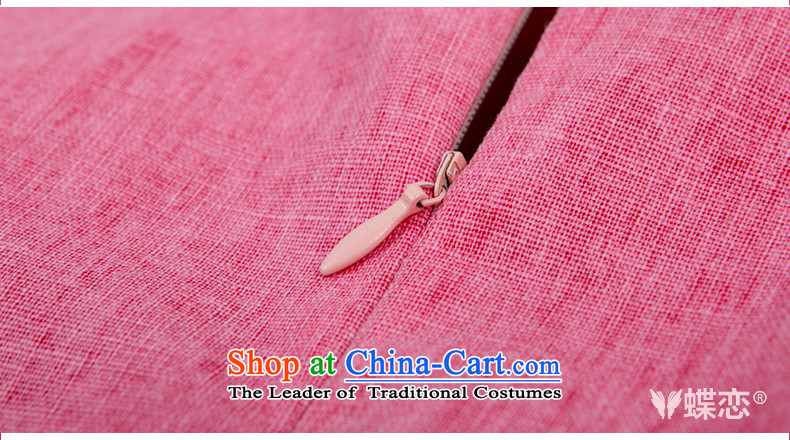 Butterfly Lovers 2015 Autumn new bridesmaid dresses QIPAO) Improved stylish cheongsam dress often short of flag 48020 temperament peach S picture, prices, brand platters! The elections are supplied in the national character of distribution, so action, buy now enjoy more preferential! As soon as possible.