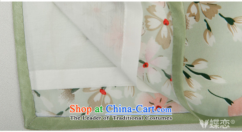 Butterfly Lovers autumn 2015 replacing stylish improved herbs extract cheongsam dress Sau San retro long Silk Cheongsam Dianthus flowers M picture, prices, brand platters! The elections are supplied in the national character of distribution, so action, buy now enjoy more preferential! As soon as possible.