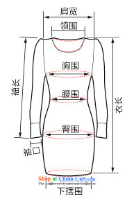 [Sau Kwun Tong] Chi-mei long-sleeved round-neck collar improved Stylish spring 2015 qipao put embroidered dress QZ4801 SKYBLUE L picture, prices, brand platters! The elections are supplied in the national character of distribution, so action, buy now enjoy more preferential! As soon as possible.