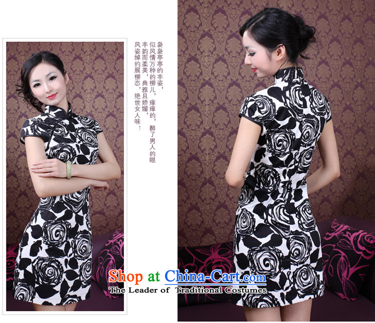 After a 2015 Summer Wind Stylish retro ethnic improved Sau San daily short skirts of qipao cotton 1047 XXL picture, prices, brand platters! The elections are supplied in the national character of distribution, so action, buy now enjoy more preferential! As soon as possible.