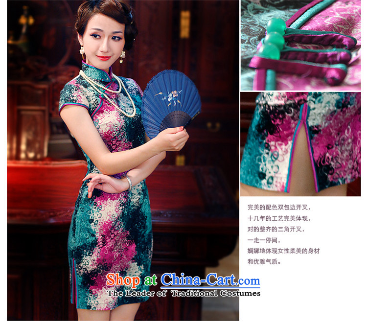 After a new wind 2015 improved cheongsam dress stylish early summer stamp cotton daily cheongsam dress 3016 3016 S pictures, price suit, brand platters! The elections are supplied in the national character of distribution, so action, buy now enjoy more preferential! As soon as possible.