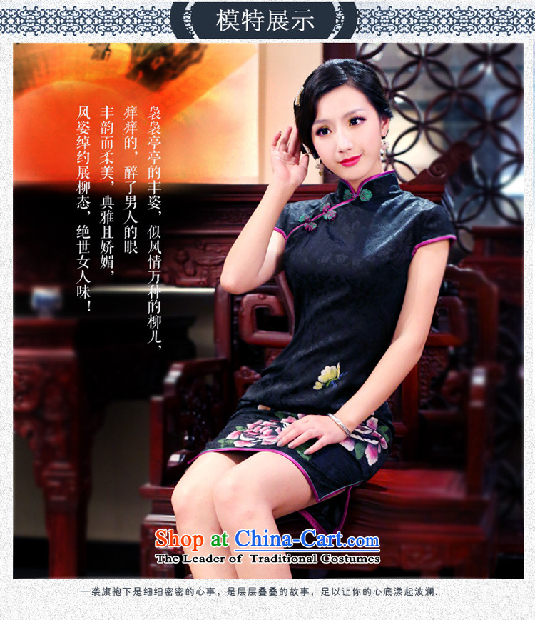 After a day of summer 2015, Wind qipao hand-painted qipao new dresses qipao 2149 2149 Black Everyday XL Photo, prices, brand platters! The elections are supplied in the national character of distribution, so action, buy now enjoy more preferential! As soon as possible.