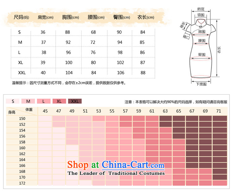 After the fall of 2014, the wind load improved new Stylish retro national republic of korea wind Sau San short cheongsam dress 3085 3085 Green S picture, prices, brand platters! The elections are supplied in the national character of distribution, so action, buy now enjoy more preferential! As soon as possible.