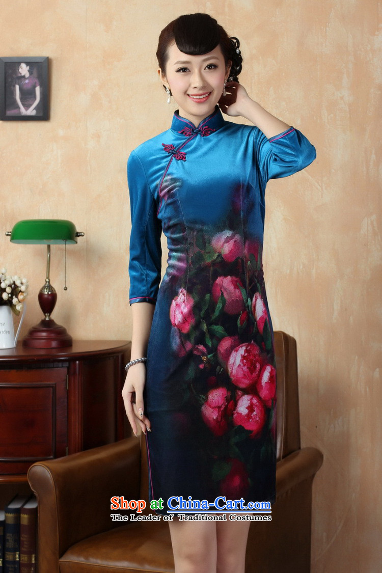 It fall inside the new cheongsam Tang dynasty women's Mock-neck Stretch Wool poster retro Kim improvement short-sleeved qipao 4 2XL Photo, prices, brand platters! The elections are supplied in the national character of distribution, so action, buy now enjoy more preferential! As soon as possible.