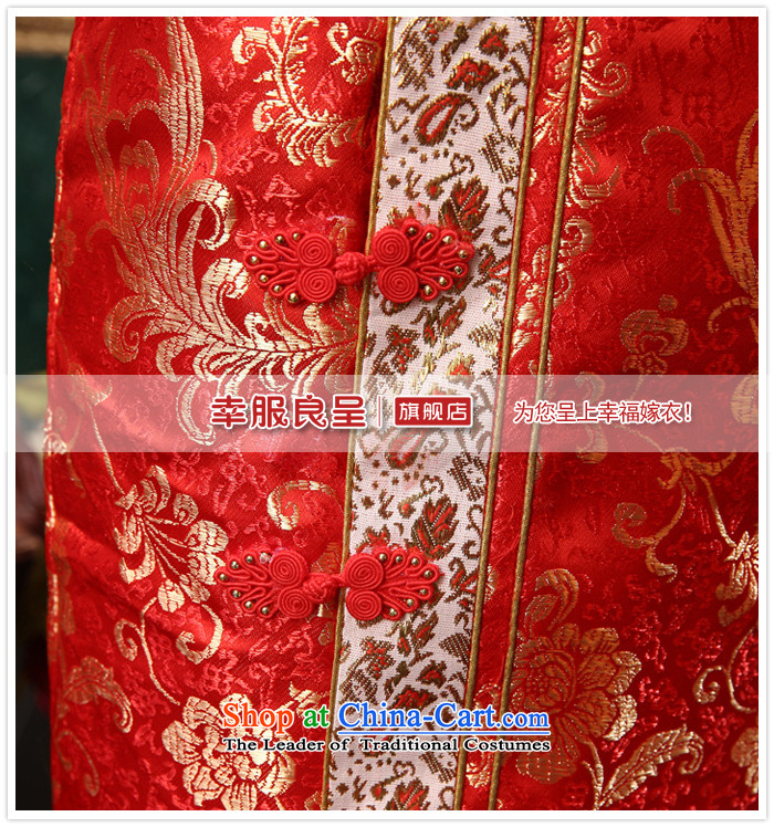 The privilege of serving-leung 2015 new bride with red in the autumn wedding dress Chinese wedding dress long service in the bows qipao sleeve length skirts, L pictures, prices, brand platters! The elections are supplied in the national character of distribution, so action, buy now enjoy more preferential! As soon as possible.