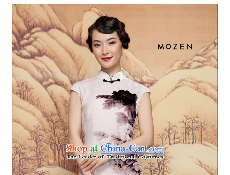 The spring of 2015 really wooden skirt the new Chinese silk cheongsam dress retro elegant dress 32,400 00 S pictures, prices of pollution, brand platters! The elections are supplied in the national character of distribution, so action, buy now enjoy more preferential! As soon as possible.