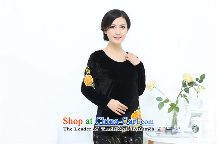 The 2014 autumn-jae on Tang blouses large relaxd the elderly in the replace Kim scouring pads T-shirt color picture XXXL SYM-905 picture, prices, brand platters! The elections are supplied in the national character of distribution, so action, buy now enjoy more preferential! As soon as possible.