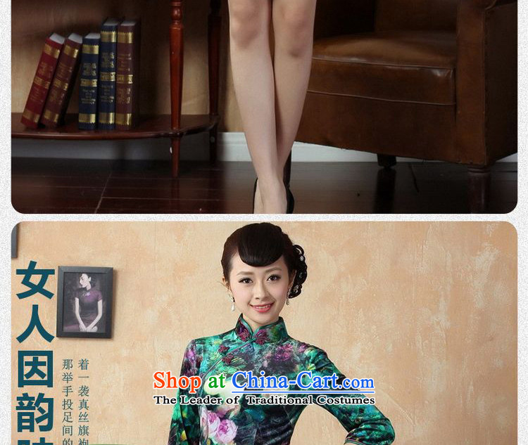 158 stylish Retro classic qipao 李璟 dress Stretch Wool poster in Kim short-sleeved qipao picture color pictures, prices, XL brand platters! The elections are supplied in the national character of distribution, so action, buy now enjoy more preferential! As soon as possible.