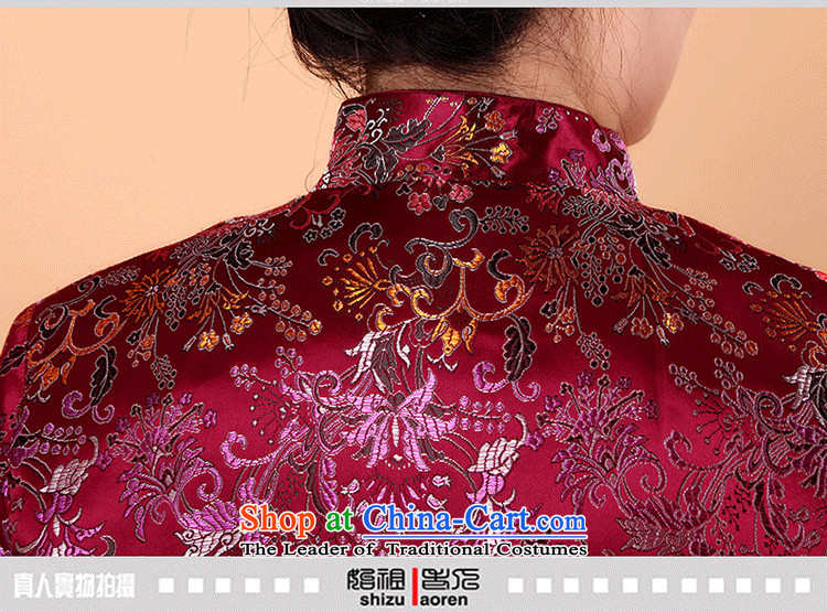 The Cave of the Tang Dynasty Chinese women elderly long-sleeved T-shirt in autumn and winter older mother replacing stamp short of cotton jacket N104 folder Red 4XL Photo, prices, brand platters! The elections are supplied in the national character of distribution, so action, buy now enjoy more preferential! As soon as possible.