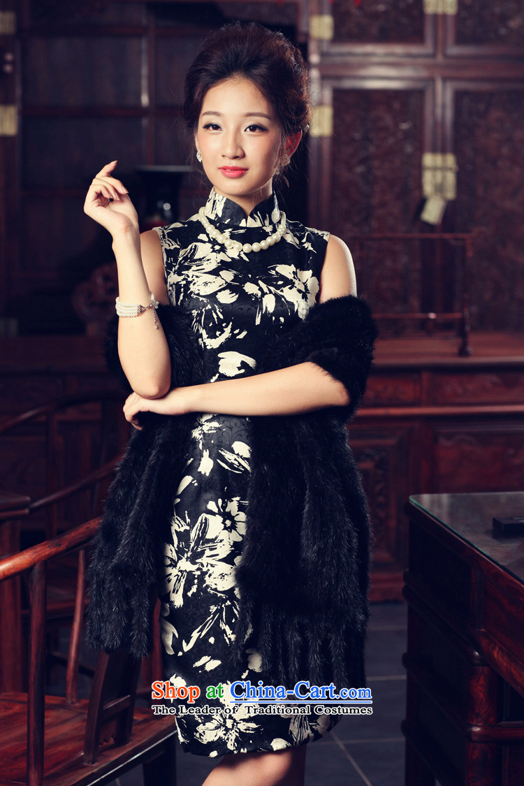 Love of birds night drunken Fong Yim Spring 2015 new stylish Retro classic short sleeveless Silk Cheongsam QD538 figure XXL picture, prices, brand platters! The elections are supplied in the national character of distribution, so action, buy now enjoy more preferential! As soon as possible.