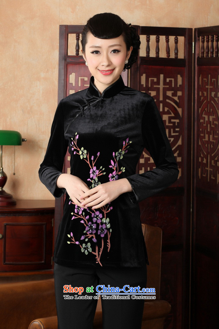 It fall inside the new hand-painted Ms. Tang Dynasty Chinese clothing collar ethnic women improved 9 cuff scouring pads qipao shirt -A 2XL Photo, prices, brand platters! The elections are supplied in the national character of distribution, so action, buy now enjoy more preferential! As soon as possible.