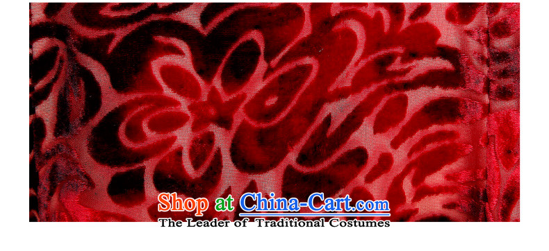 The spring of 2015 really : new long-sleeved really cheongsam wedding mother velvet gown 22010 04 deep red XXL picture, prices, brand platters! The elections are supplied in the national character of distribution, so action, buy now enjoy more preferential! As soon as possible.