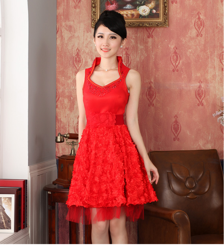 Load the new 2015 Autumn bride replacing wedding dresses, sexy short Chinese Dress bows to Sepia Phoenix embroidery 324488 XL Photo, price, red, brand platters! The elections are supplied in the national character of distribution, so action, buy now enjoy more preferential! As soon as possible.