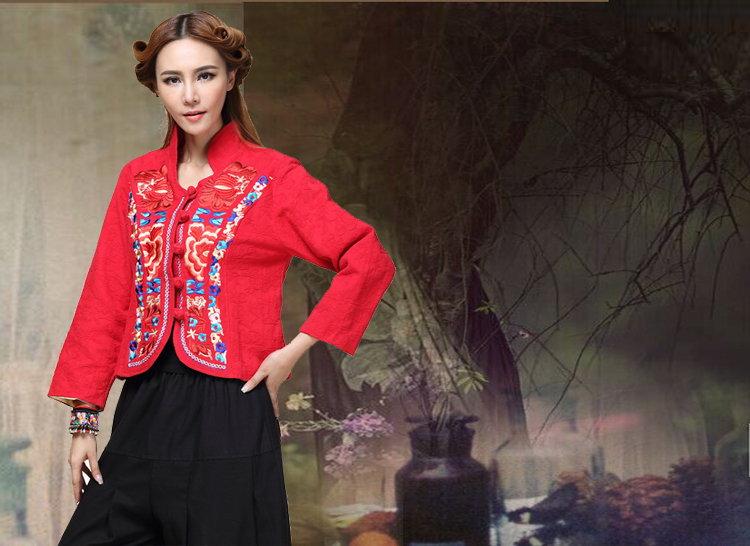Shadows of the treasure of the 2014 autumn and winter New China wind of ethnic Chinese women Tang dynasty improved Han-jacket RED M picture, prices, brand platters! The elections are supplied in the national character of distribution, so action, buy now enjoy more preferential! As soon as possible.
