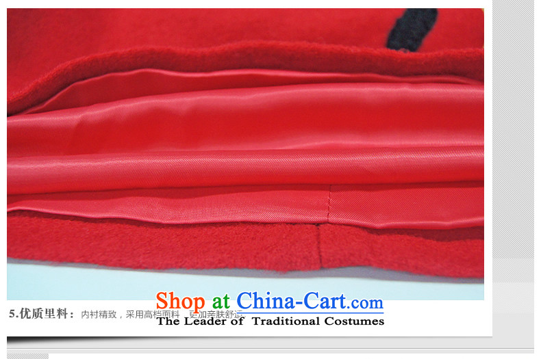 [Sau Kwun Tong] Xiangyun spend bride gross? 2015 autumn and winter qipao new retro hair collar FW4920 RED XL Photo, prices, brand platters! The elections are supplied in the national character of distribution, so action, buy now enjoy more preferential! As soon as possible.