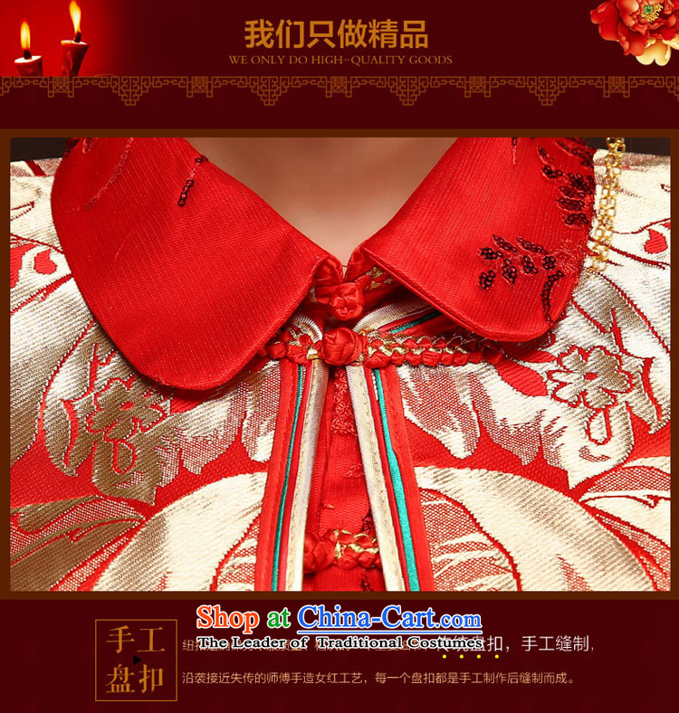 Love of the present CHINESE CHEONGSAM pregnant women serving wedding dresses bride bows female Red Mun Tang dynasty women, Sau Wo Fung Koon + SAU Service Wo Service 2 ft 2 XL waist picture, prices, brand platters! The elections are supplied in the national character of distribution, so action, buy now enjoy more preferential! As soon as possible.