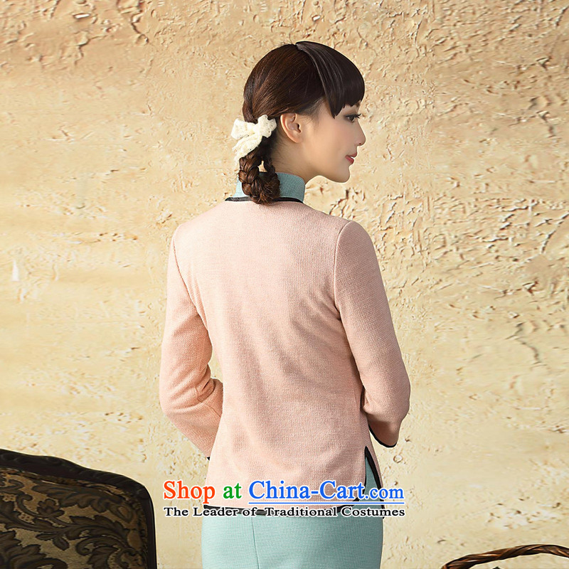 A Pinwheel Without Wind toner-Yuk Yat autumn 2015 new for women cardigan knitwear national wind in Sau San cuff knitted cardigans , Pink Lady Yat shopping on the Internet has been pressed.