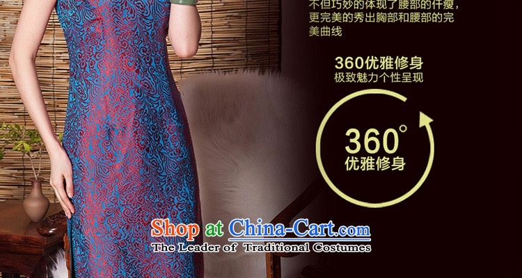 The Seal of autumn 2015) sauna silk cheongsam dress retro minimalist short high-end wedding dresses picture color Ms. XXL picture, prices, brand platters! The elections are supplied in the national character of distribution, so action, buy now enjoy more preferential! As soon as possible.