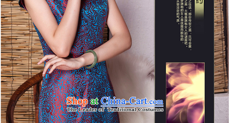 The Seal of autumn 2015) sauna silk cheongsam dress retro minimalist short high-end wedding dresses picture color Ms. XXL picture, prices, brand platters! The elections are supplied in the national character of distribution, so action, buy now enjoy more preferential! As soon as possible.