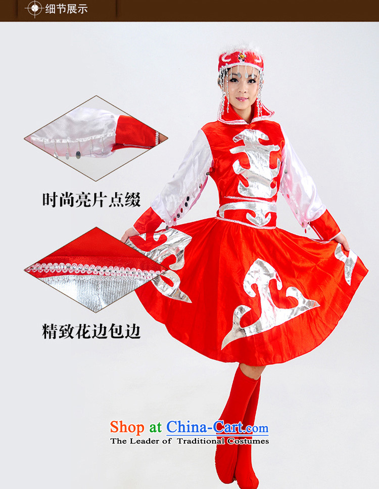 I should be grateful if you would have this minority clothing incense arts Mongolian dress costumes Female dress robe stage costumes dance performances to mongolia HXYM0022 red 150 pictures, prices, brand platters! The elections are supplied in the national character of distribution, so action, buy now enjoy more preferential! As soon as possible.