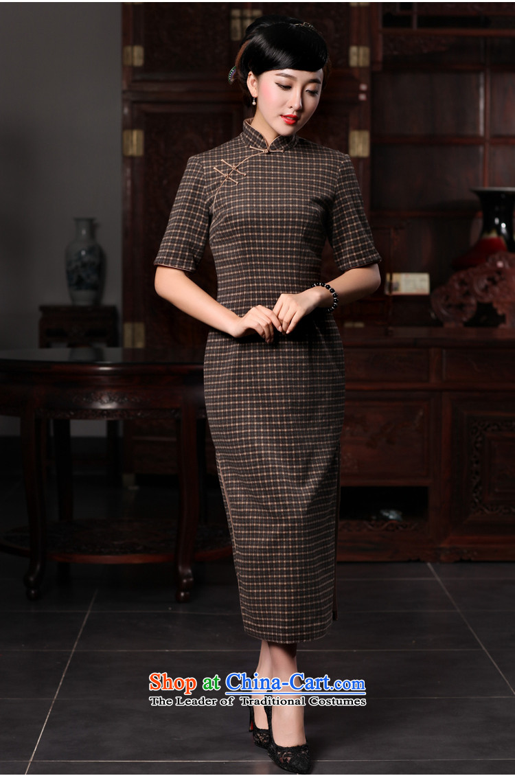 Love of birds Evian retreat Spring 2015 with heart new retro latticed gross? Long qipao QC592 Sau San Plaid S picture, prices, brand platters! The elections are supplied in the national character of distribution, so action, buy now enjoy more preferential! As soon as possible.