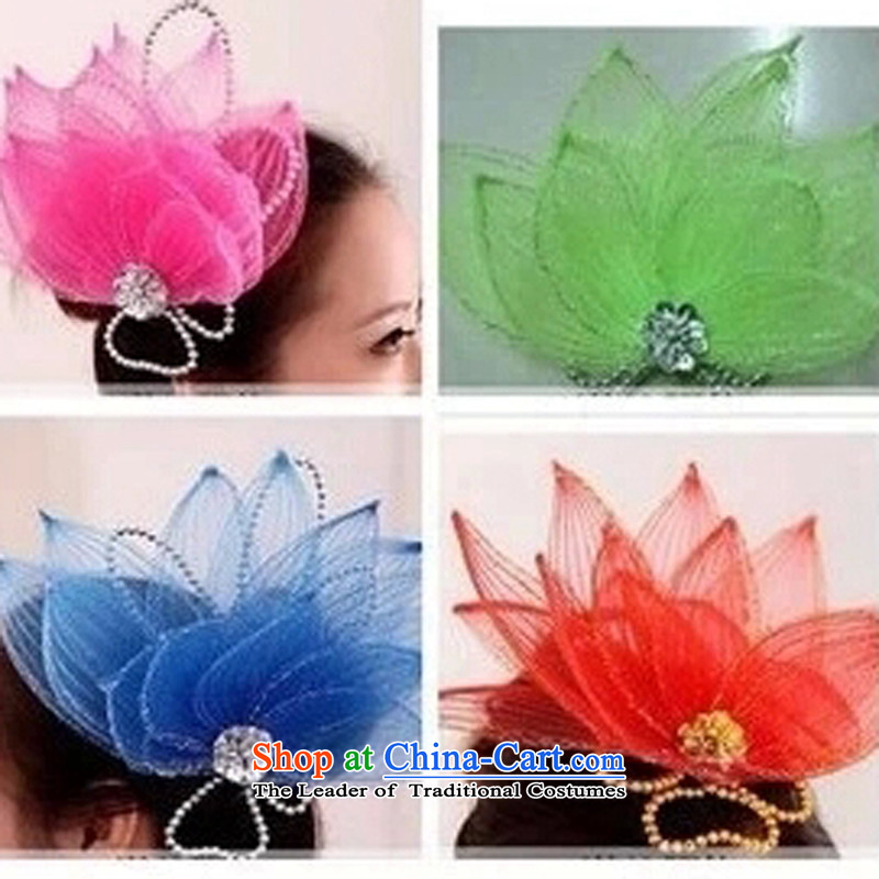 Dance performances and ornaments headdress stage services hair accessories services and spend fine dance hair accessories show Head Ornaments single shot does not ship pink are code