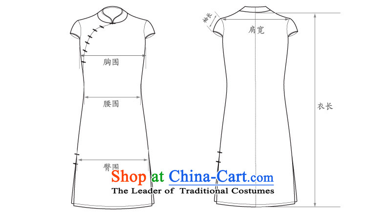 In accordance with the American's summer short-sleeved blouses and skirts improved qipao qipao retro-day short of Sau San elegant dress LYE8801 porcelain S picture, prices, brand platters! The elections are supplied in the national character of distribution, so action, buy now enjoy more preferential! As soon as possible.