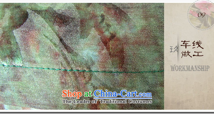 In accordance with the American Women's Summer's elegant qipao embroidered dress cheongsam dress Sleek and Sexy female retro in Sau San long skirt LYE1401 white L picture, prices, brand platters! The elections are supplied in the national character of distribution, so action, buy now enjoy more preferential! As soon as possible.