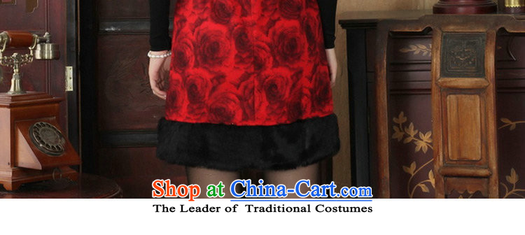 Floral winter clothing new cheongsam dress Tang dynasty qipao gown collar need improved gross winter so CHINESE CHEONGSAM figure M picture, prices, brand platters! The elections are supplied in the national character of distribution, so action, buy now enjoy more preferential! As soon as possible.