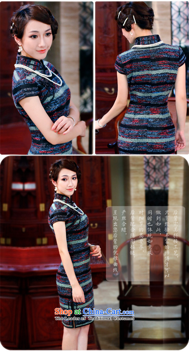 After a new wind of the 2014 Winter improved cheongsam dress stylish streaks daily cheongsam dress 4822nd 4822nd toner streaks M picture, prices, brand platters! The elections are supplied in the national character of distribution, so action, buy now enjoy more preferential! As soon as possible.