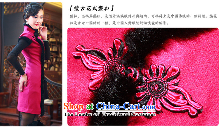 After the new improved daily wind Ms. Qiu manually load cheongsam dress cotton strain clip retro qipao 4819 4819 Red L picture, prices, brand platters! The elections are supplied in the national character of distribution, so action, buy now enjoy more preferential! As soon as possible.