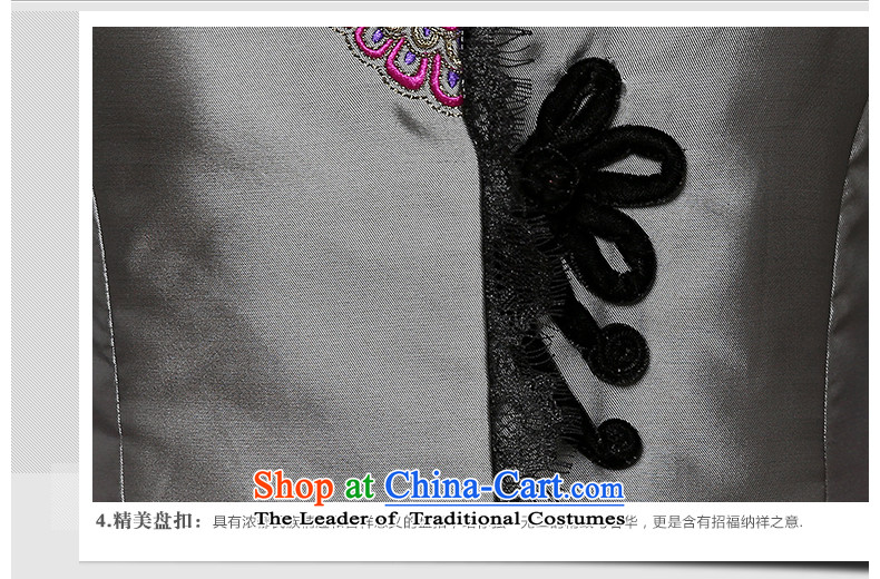 [Sau Kwun Tong] Winter 2014 winter clothing long-sleeved Ying Tang Dynasty Chinese women for cotton gross cotton jacket TC4937 clamp Gray L picture, prices, brand platters! The elections are supplied in the national character of distribution, so action, buy now enjoy more preferential! As soon as possible.