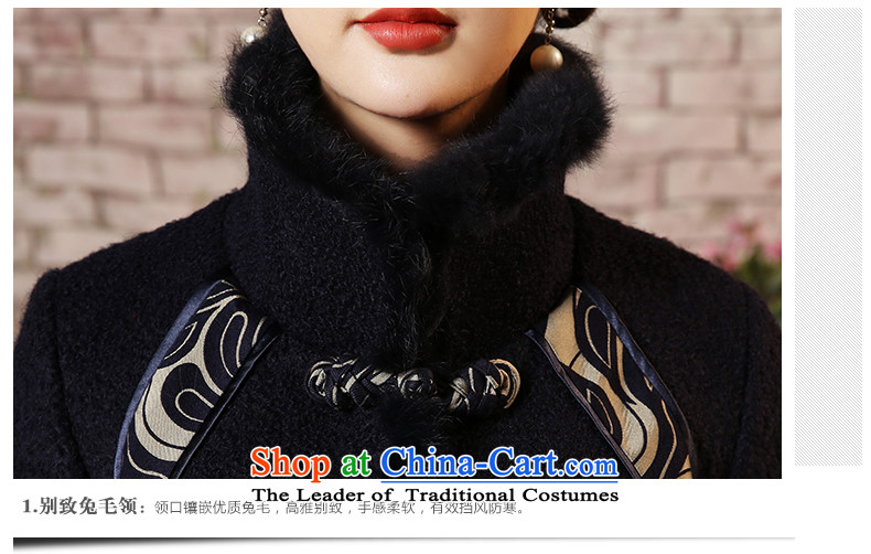 [Sau Kwun Tong] of the arts of winter clothing new 2014 gross jacket Chinese improved thickened about gross for Tang dynasty TC4930 blue XXL picture, prices, brand platters! The elections are supplied in the national character of distribution, so action, buy now enjoy more preferential! As soon as possible.
