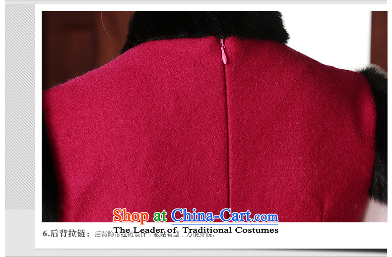 [Sau Kwun Tong] 2014 winter woolen lady cheongsam look? 
