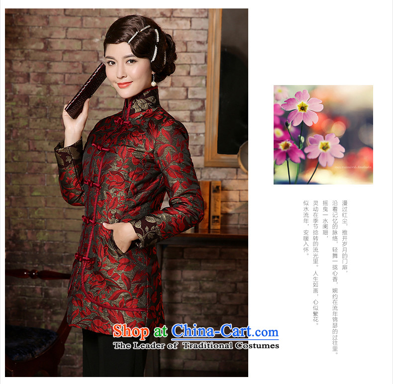 [Sau Kwun Tong] flowers and leaves the elderly in the Tang Dynasty, 2015 Winter Jackets Folder Replace ãþòâ TC4936 mother cotton jacquard yarn XXXL picture, prices, brand platters! The elections are supplied in the national character of distribution, so action, buy now enjoy more preferential! As soon as possible.