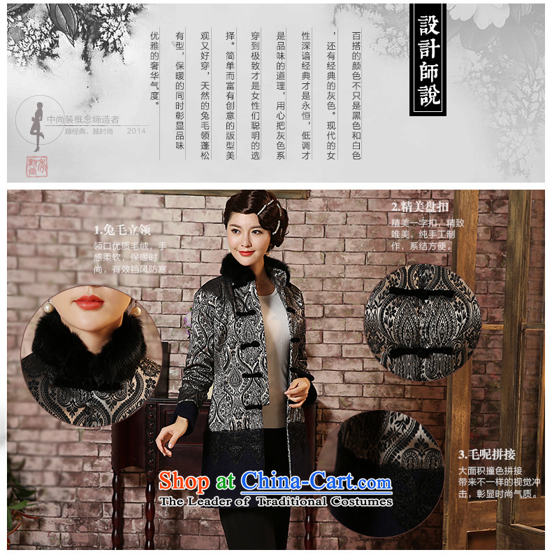 [Sau Kwun Tong] find love gross cotton jacket lapel 2015 winter clothing new Ms. Tang dynasty cotton waffle TC4929 GRAY M picture, prices, brand platters! The elections are supplied in the national character of distribution, so action, buy now enjoy more preferential! As soon as possible.