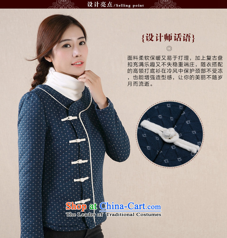No. of Ramadan 2014 Winter Tang new national wind load lint-free cotton waffle service Tang jackets female blue L picture, prices, brand platters! The elections are supplied in the national character of distribution, so action, buy now enjoy more preferential! As soon as possible.
