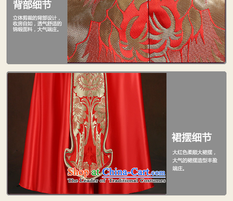 Ferrara 2015 Chinese antique dresses long bride, Sau Wo Service service of pregnant women serving S bows picture, prices, brand platters! The elections are supplied in the national character of distribution, so action, buy now enjoy more preferential! As soon as possible.