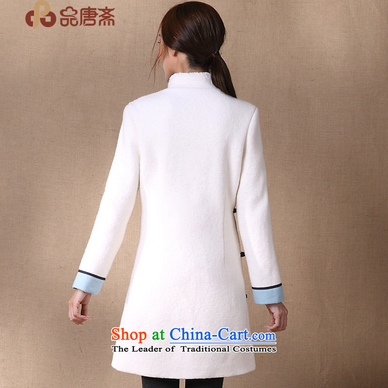 No. of Ramadan 2014 Winter Tang new national wind long-sleeved T-shirt jacket Stylish retro qipao White M Tang Ramadan , , , No. shopping on the Internet