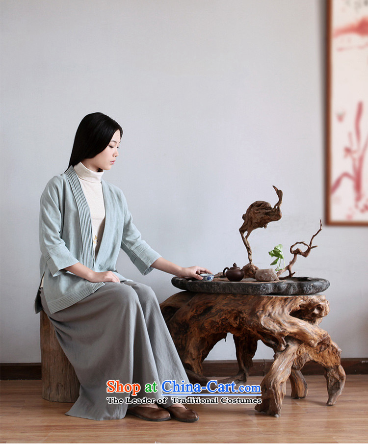 [nimble] Improved Han-style Han-cotton linen Chinese Tea-han-arts retro Han-tea was serving a light blue L picture, prices, brand platters! The elections are supplied in the national character of distribution, so action, buy now enjoy more preferential! As soon as possible.
