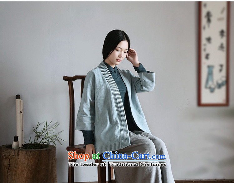[nimble] Improved Han-style Han-cotton linen Chinese Tea-han-arts retro Han-tea was serving a light blue L picture, prices, brand platters! The elections are supplied in the national character of distribution, so action, buy now enjoy more preferential! As soon as possible.