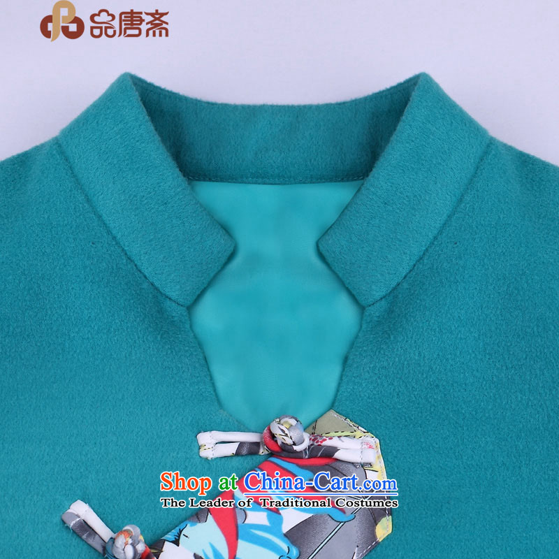 No. of Ramadan 2014 Winter Tang new national wind long-sleeved shirt qipao loose retro lake green products Tang Ramadan , , , XL, online shopping