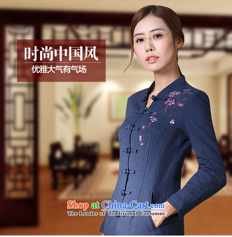 No. of Ramadan 2014 Autumn Load Tang new ethnic cotton linen Sau San Graphics Improvement qipao shirt m thin white XL Photo, prices, brand platters! The elections are supplied in the national character of distribution, so action, buy now enjoy more preferential! As soon as possible.