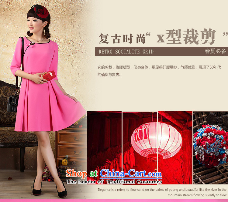 A Pinwheel Without Wind-Arabic China Yat-sleeved dresses autumn 2015 new women of ethnic, sexy short skirt the red S picture, prices, brand platters! The elections are supplied in the national character of distribution, so action, buy now enjoy more preferential! As soon as possible.